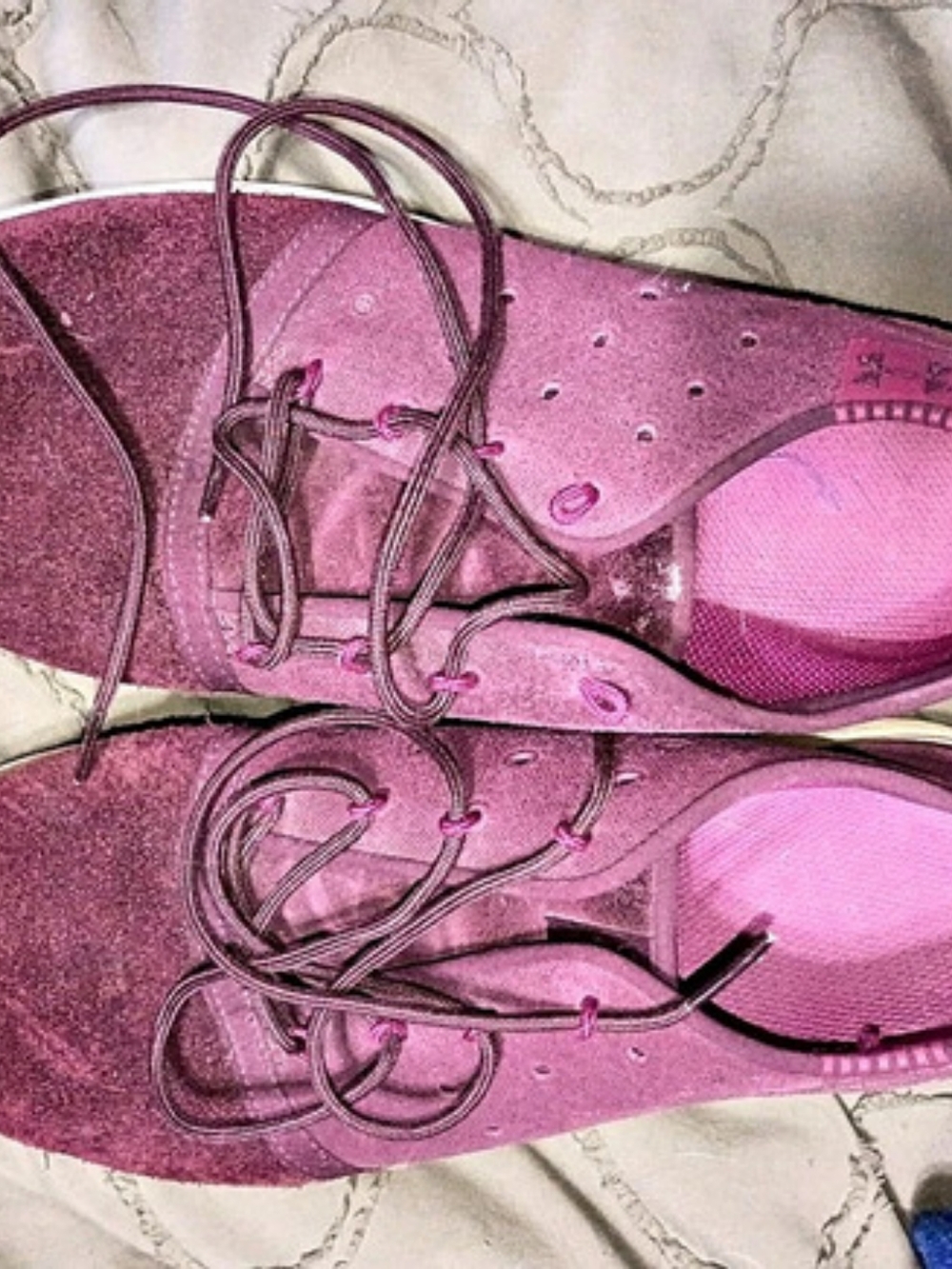 Under Armour UA W Charged Pursuit 2 Women's Purple & White US 9.5 Sneakers